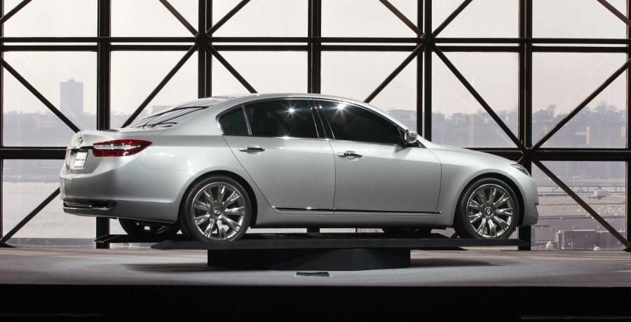  Hyundai Genesis Concept 2007 года  (фото 40 из 60)